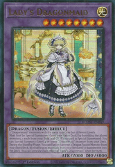 Ladys Dragonmaid - BLMM-EN049 -  Ultra Rare - 1st Edition